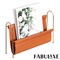 9-Inch Magazine Rack, Floor Standing Book Basket, Newspaper Holder, Brochures and File Holders - Nursery Decor, Desk Accessory, Living Room and Guest Room Essentials, Home Office, and Waiting Areas
